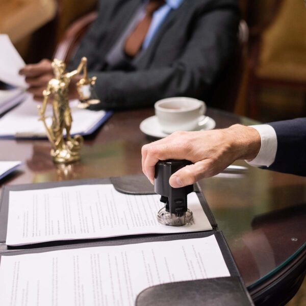 UK immigration solicitor advising a client on visa application