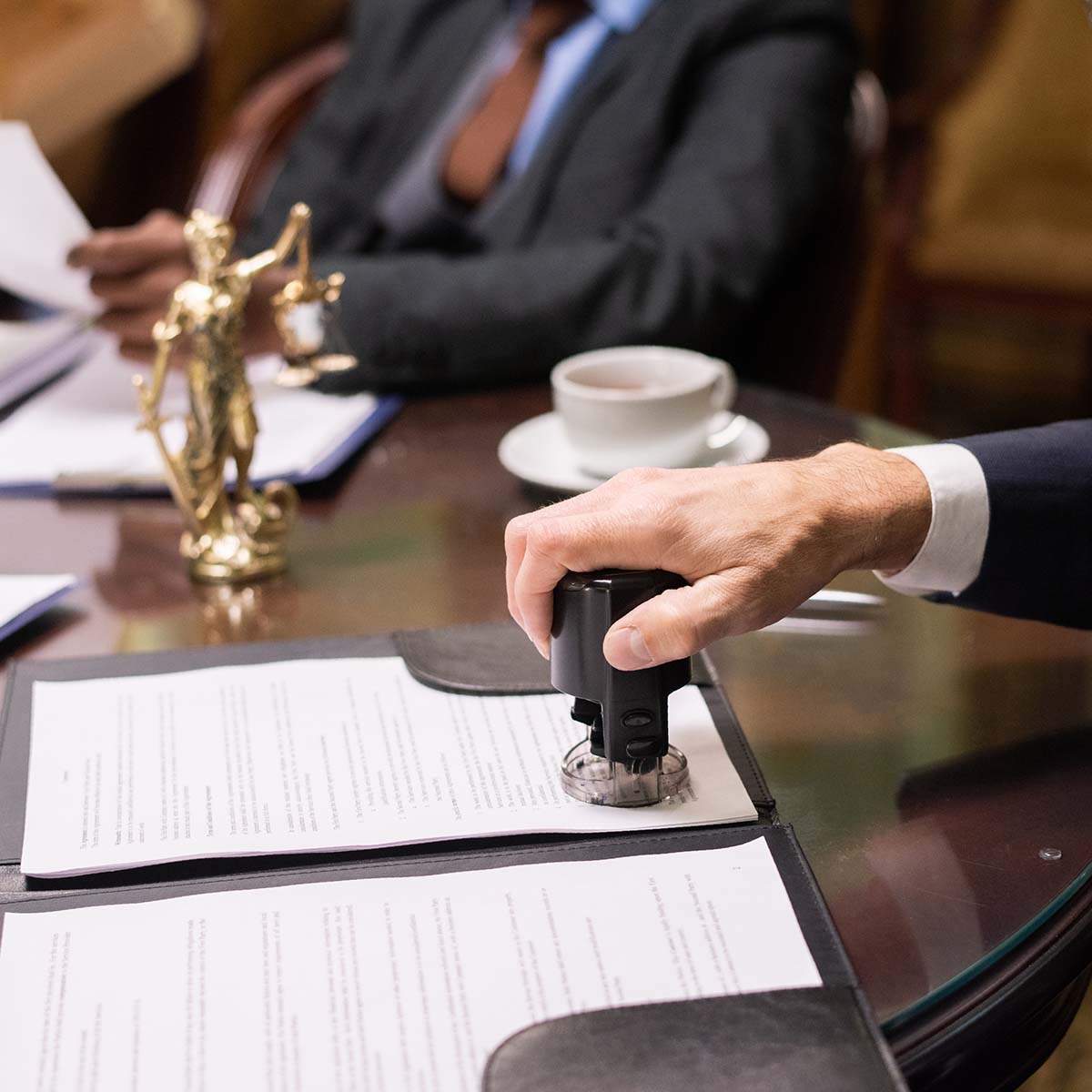 UK immigration solicitor advising a client on visa application
