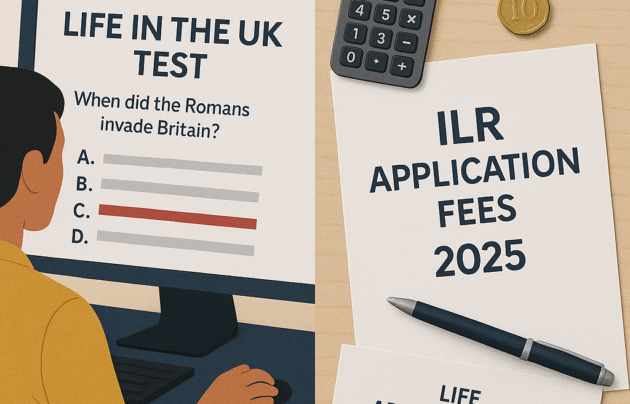 Life in the UK Test and ILR fees for 2025