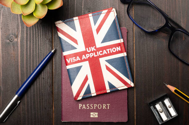 UK spouse visa approval with passport and letter