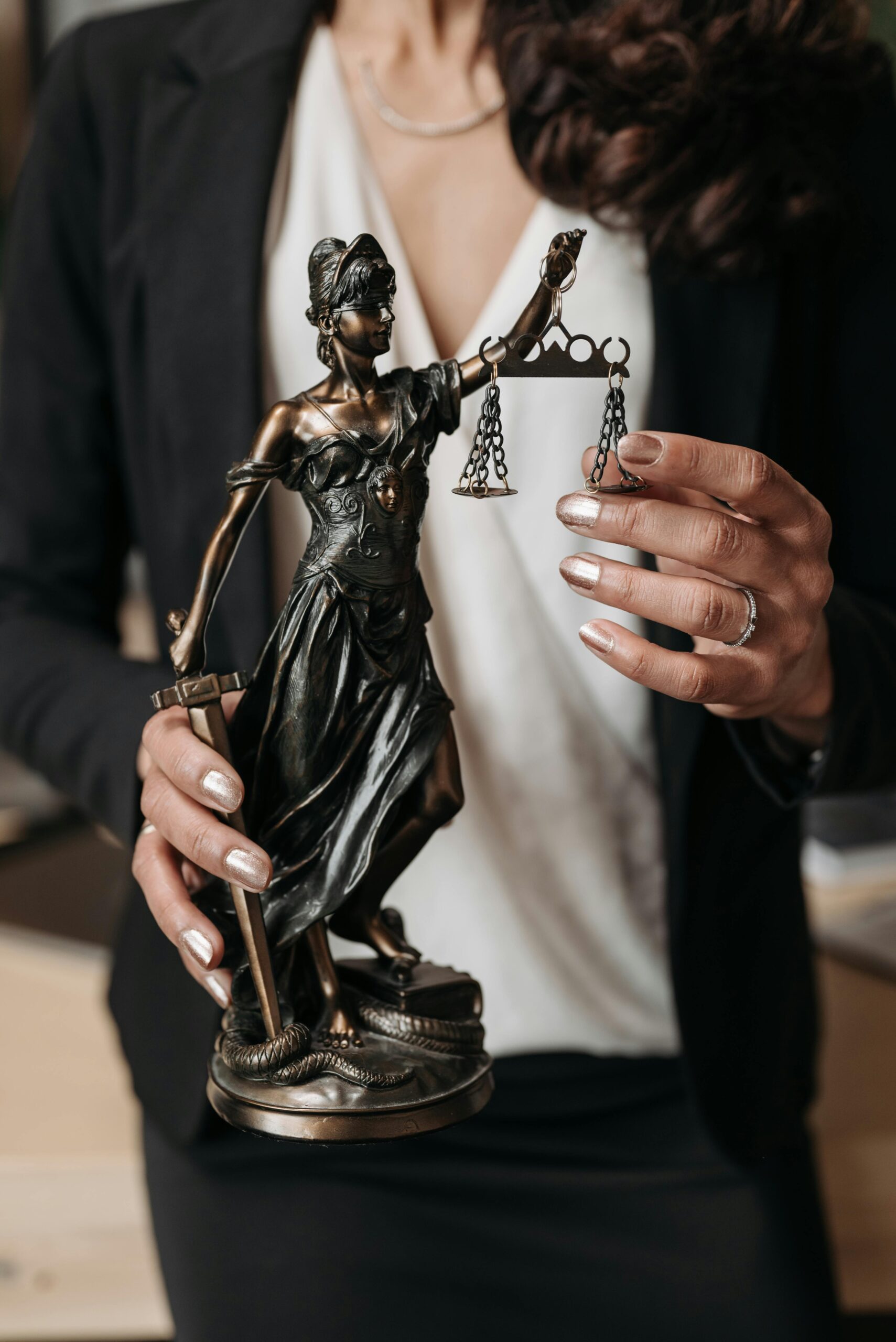 Justice scale with case documents – symbolising fair legal process at Westwing Solicitors